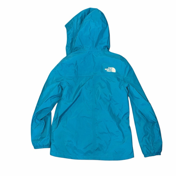 The North Face Girls Warm Storm Rain Jacket Deep Lagoon small (7/8) Fall Fleece - Picture 9 of 10
